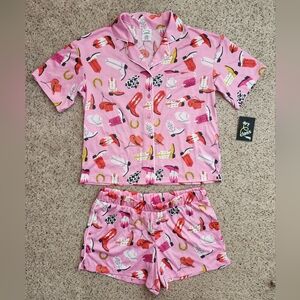 New Cowgirl Western Pajama Set
